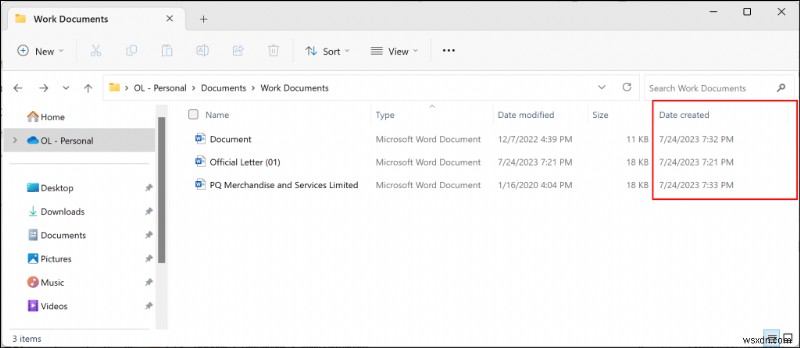 Khám phá thời điểm tài liệu Word được tạo hoặc sửa đổi trong Windows 