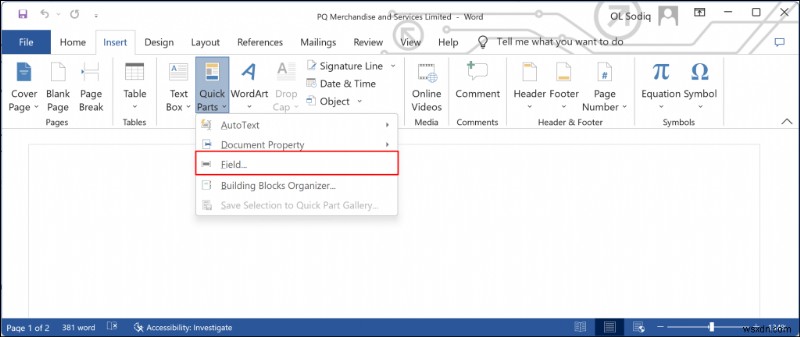 Khám phá thời điểm tài liệu Word được tạo hoặc sửa đổi trong Windows 