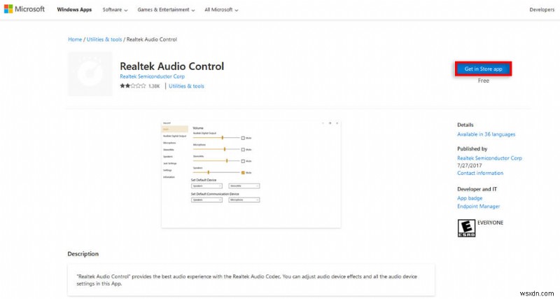 Tải xuống và cài đặt Bảng điều khiển âm thanh Realtek cho Windows – Hướng dẫn nhanh 