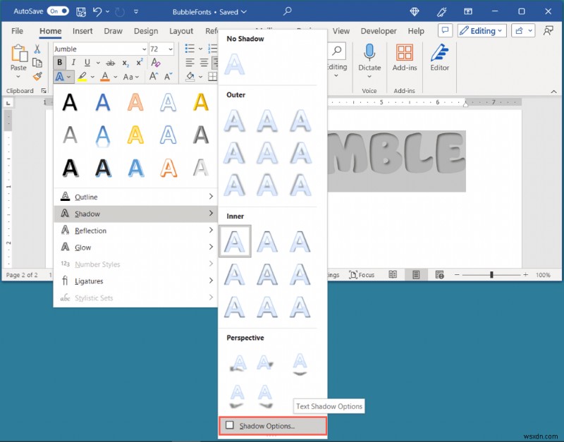 Tạo các chữ cái bong bóng vui nhộn trong Microsoft Word:Hướng dẫn từng bước 