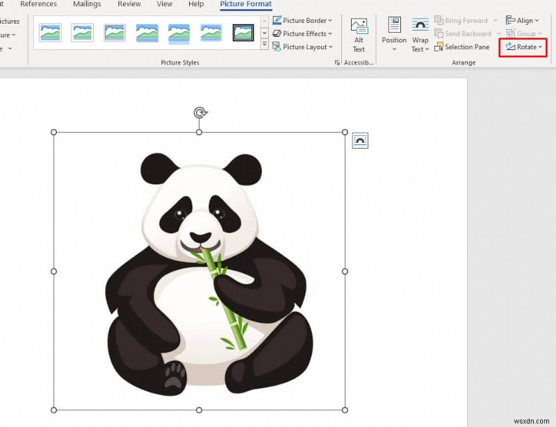 Xoay hình ảnh trong Word:Hướng dẫn nhanh chóng và dễ dàng 