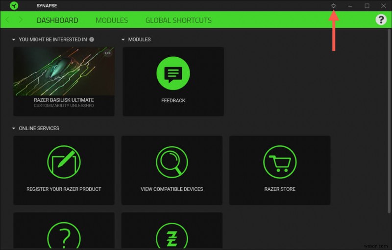 Giữ cho Razer Gear của bạn hoạt động trơn tru:Cập nhật Razer Synapse trên Windows 