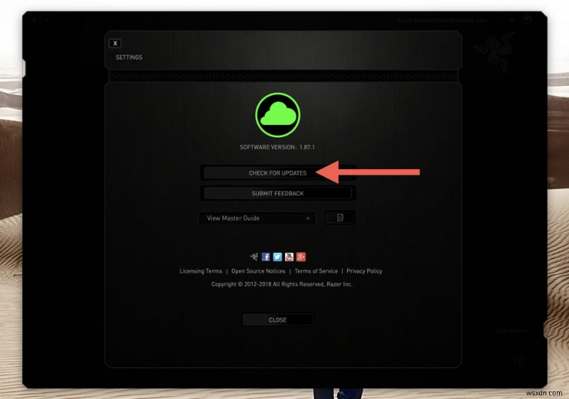 Giữ cho Razer Gear của bạn hoạt động trơn tru:Cập nhật Razer Synapse trên Windows 