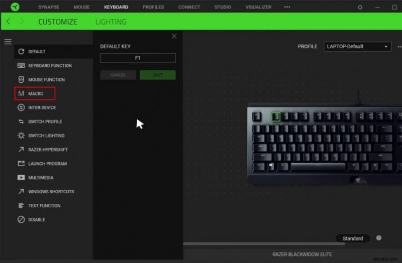 Tạo, gán và xóa macro trong Razer Synapse - Hướng dẫn từng bước 