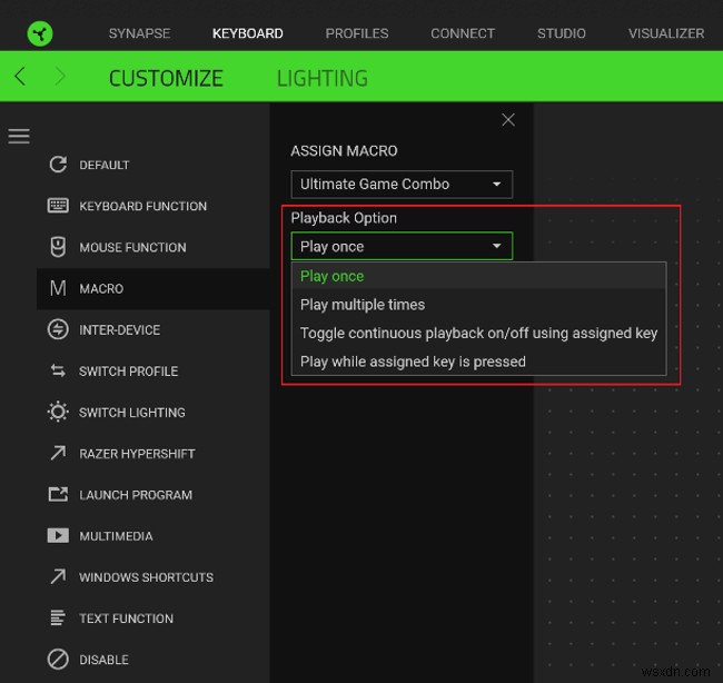 Tạo, gán và xóa macro trong Razer Synapse - Hướng dẫn từng bước 