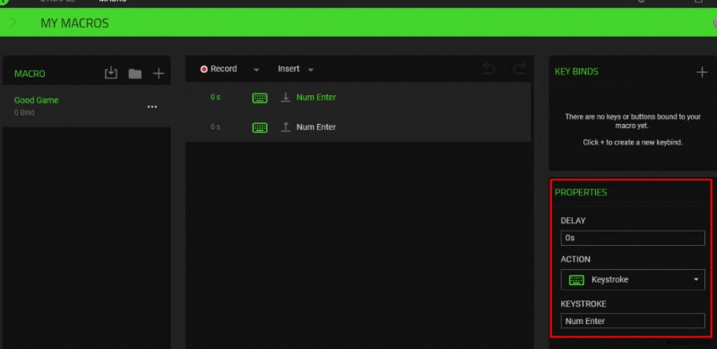 Tạo, gán và xóa macro trong Razer Synapse - Hướng dẫn từng bước 