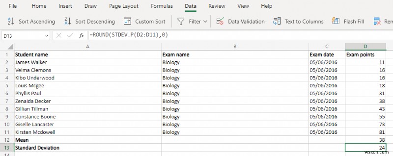 Tạo biểu đồ đường cong hình chuông trong Excel:Hướng dẫn từng bước 