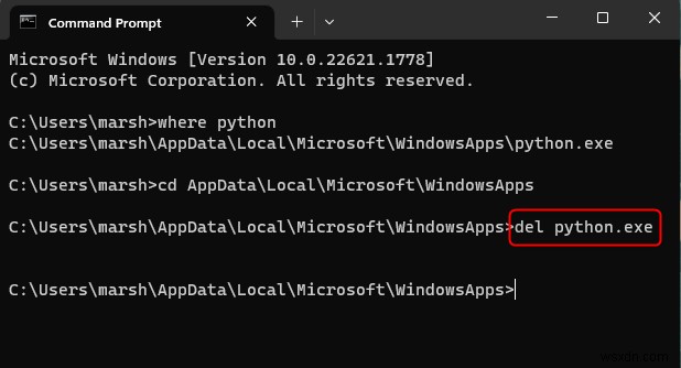 Hướng dẫn từng bước để loại bỏ hoàn toàn Python khỏi Windows 