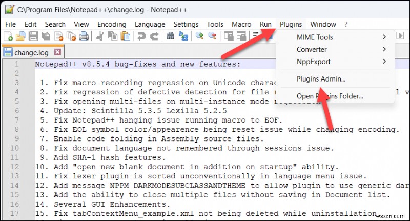 Hướng dẫn từng bước:So sánh hai tệp trong Notepad++ 