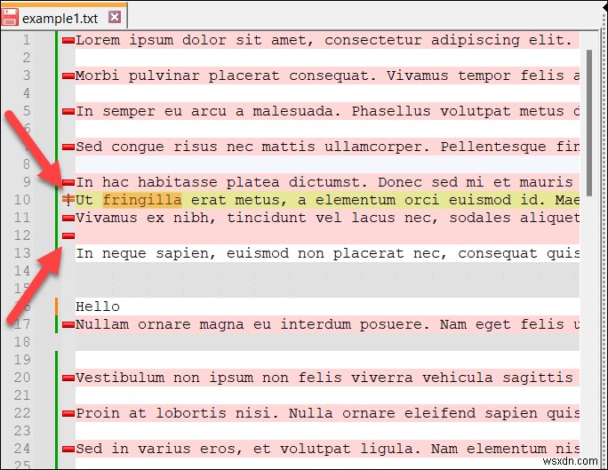 Hướng dẫn từng bước:So sánh hai tệp trong Notepad++ 