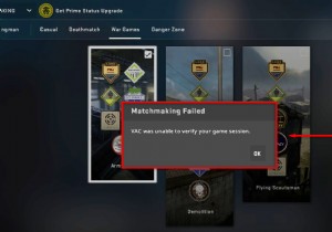 Hướng dẫn nhanh để khắc phục lỗi Steam  VAC không thể xác minh phiên trò chơi của bạn  