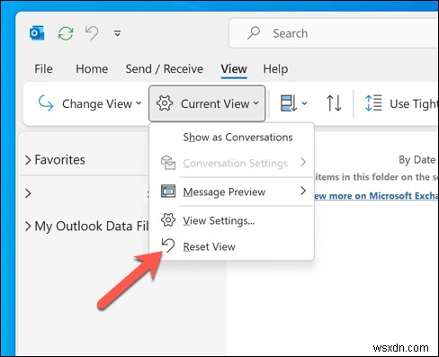 Khôi phục bố cục hộp thư đến Outlook của bạn:Nhanh chóng khắc phục các thay đổi chế độ xem không mong muốn 