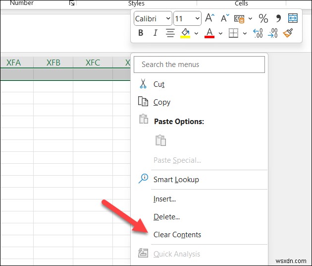 Giải quyết lỗi  Không thể chèn ô mới  trong Microsoft Excel:Khắc phục từng bước 
