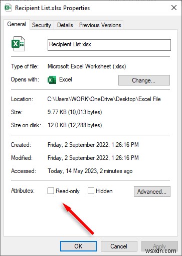 8 bản sửa lỗi đã được chứng minh cho lỗi  Microsoft Excel không thể truy cập tệp  