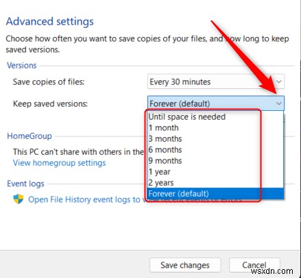 Kích hoạt Lịch sử tệp Windows:Sao lưu nhanh chóng, đáng tin cậy cho tài liệu của bạn 