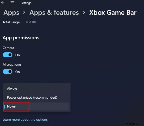 Dễ dàng vô hiệu hóa hoặc xóa Xbox Game Bar trên Windows 11 - Hướng dẫn từng bước 