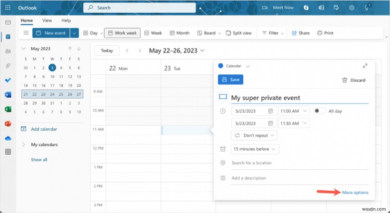 Giữ bí mật các cuộc hẹn riêng tư của bạn trong Outlook:Hướng dẫn từng bước 