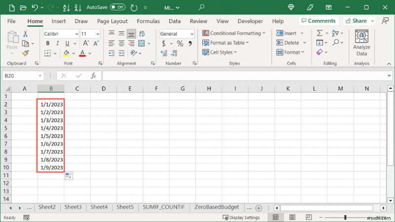 Tự động điền Excel dễ dàng:Tiết kiệm thời gian với tính năng nhập dữ liệu thông minh 