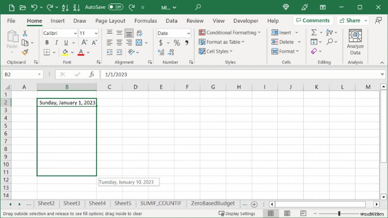 Tự động điền Excel dễ dàng:Tiết kiệm thời gian với tính năng nhập dữ liệu thông minh 