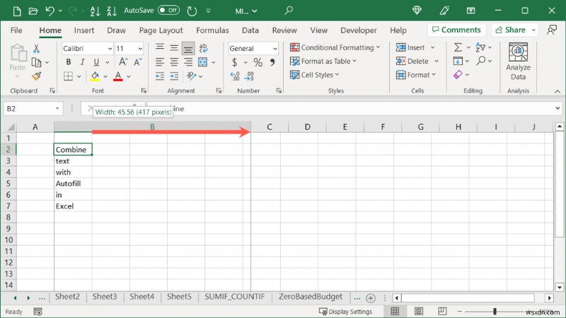 Tự động điền Excel dễ dàng:Tiết kiệm thời gian với tính năng nhập dữ liệu thông minh 