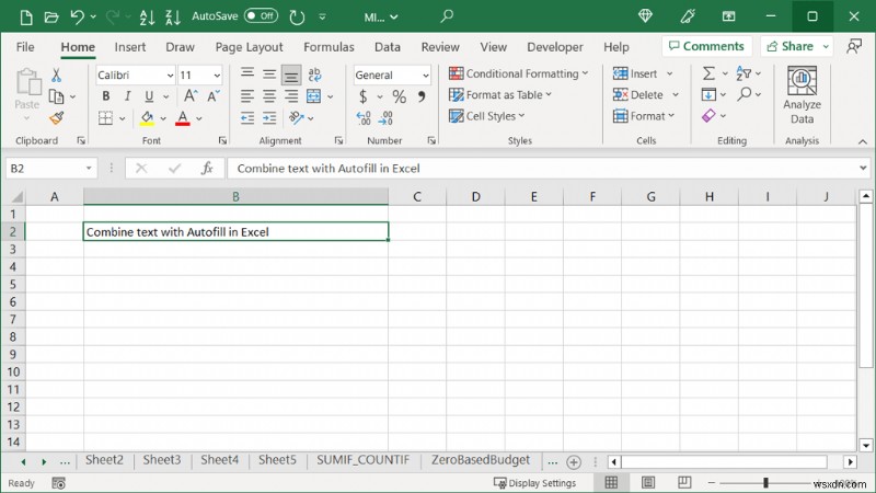 Tự động điền Excel dễ dàng:Tiết kiệm thời gian với tính năng nhập dữ liệu thông minh 