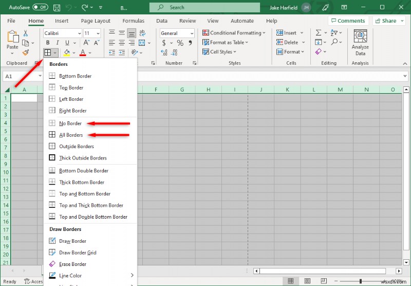Loại bỏ các dòng chấm không mong muốn trong Excel:Hướng dẫn nhanh 