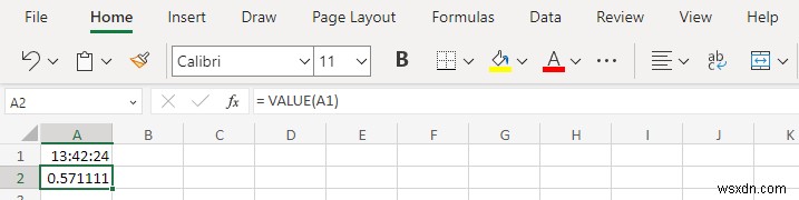 Hiểu khái niệm về giá trị trong Microsoft Excel 