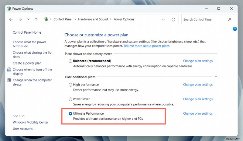 Mở khóa hiệu suất cao nhất:Kích hoạt Windows Ultimate Performance Power Plan 
