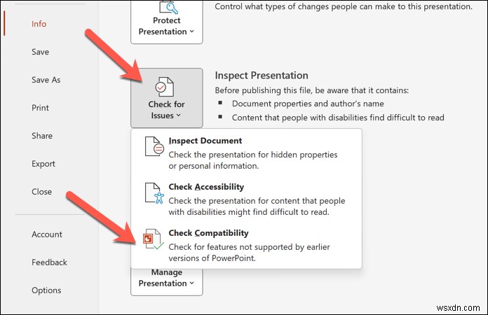 Giải quyết nhanh lỗi “Cannot Play Media” của PowerPoint 