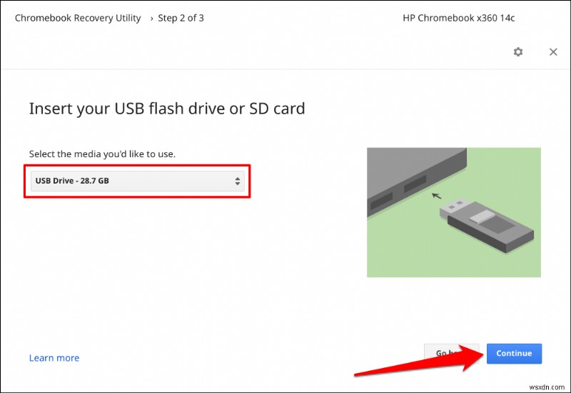 Tạo Phương tiện khôi phục Chromebook bằng Tiện ích khôi phục Chromebook:Hướng dẫn từng bước 