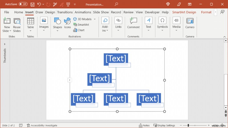 Tạo Sơ đồ tổ chức chuyên nghiệp trong Word, Excel &PowerPoint - Hướng dẫn từng bước 