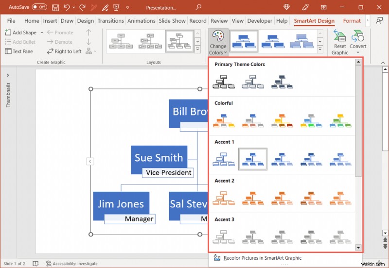 Tạo Sơ đồ tổ chức chuyên nghiệp trong Word, Excel &PowerPoint - Hướng dẫn từng bước 