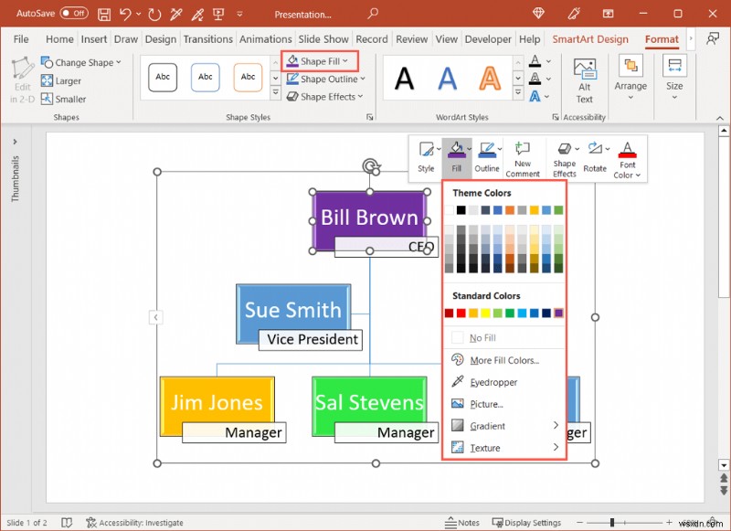 Tạo Sơ đồ tổ chức chuyên nghiệp trong Word, Excel &PowerPoint - Hướng dẫn từng bước 