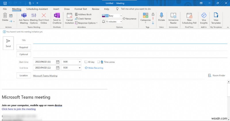 Tích hợp liền mạch Microsoft Teams vào Outlook để cộng tác hiệu quả 
