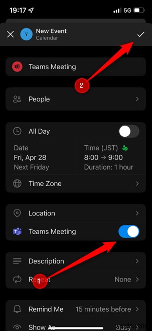 Tích hợp liền mạch Microsoft Teams vào Outlook để cộng tác hiệu quả 