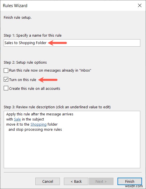 Quy tắc chính của Outlook:Tự động quản lý email trên Windows, Mac và Web 