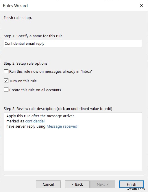 Quy tắc chính của Outlook:Tự động quản lý email trên Windows, Mac và Web 