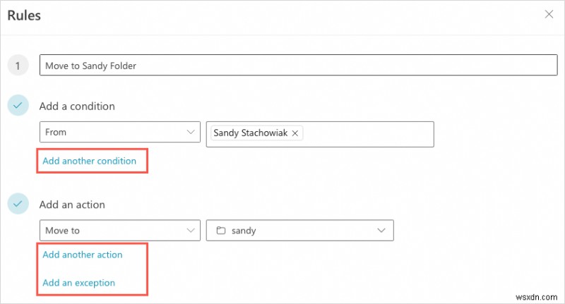 Quy tắc chính của Outlook:Tự động quản lý email trên Windows, Mac và Web 