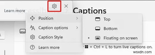 Chú thích trực tiếp của Windows 11:Cách bật và tắt nhanh chóng 