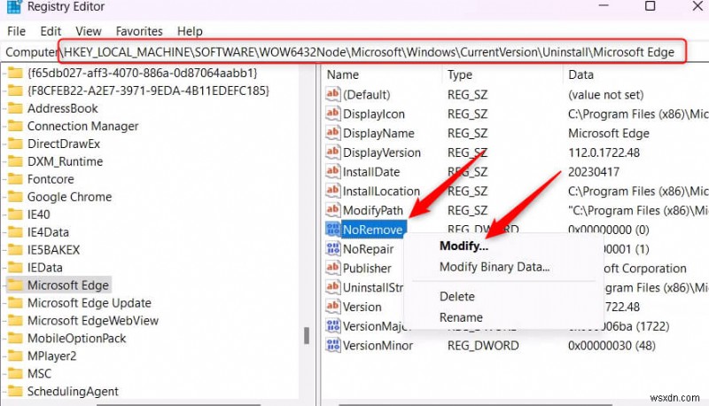 Xóa Microsoft Edge khỏi Windows 11:Hướng dẫn từng bước 