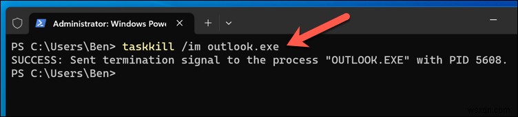 Cách khởi động lại nhanh chóng Microsoft Outlook trên Windows và Mac 