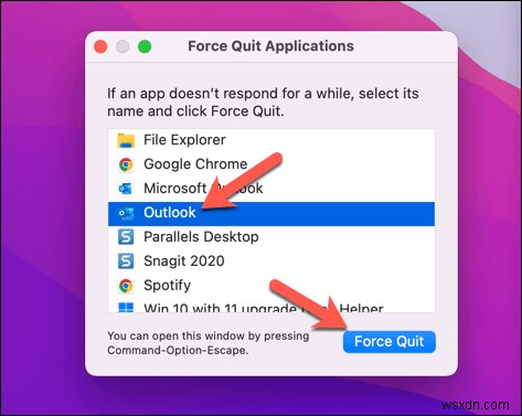 Cách khởi động lại nhanh chóng Microsoft Outlook trên Windows và Mac 