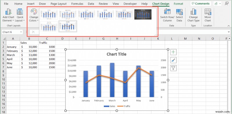 Làm chủ biểu đồ kết hợp trong Excel:Hướng dẫn từng bước 