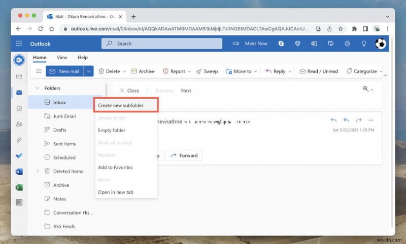 Tạo và quản lý thư mục Outlook:Hướng dẫn từng bước cho Windows &macOS 