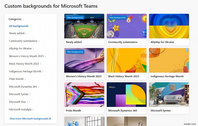 10 nguồn đáng tin cậy hàng đầu về hình nền Microsoft Teams miễn phí 