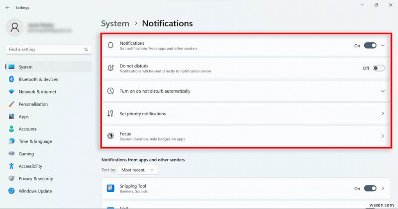 Hỗ trợ lấy nét chính trong Windows 11:Tăng năng suất bằng cách quản lý sự xao lãng 