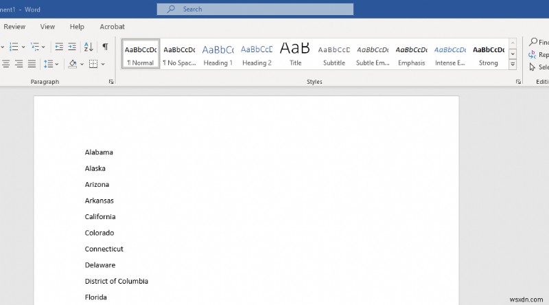 Dễ dàng sắp xếp theo thứ tự bảng chữ cái danh sách trong Microsoft Word:Hướng dẫn về Windows, Mac &Web 