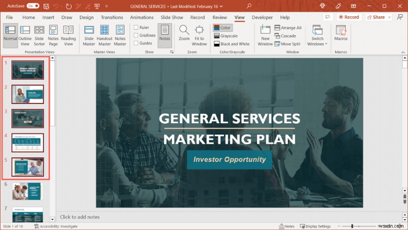 Dễ dàng chọn nhiều hoặc tất cả các slide trong PowerPoint – Hướng dẫn nhanh 