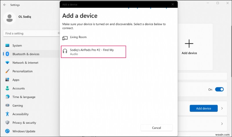 Hướng dẫn từng bước:Ghép nối AirPods với Microsoft Surface của bạn 