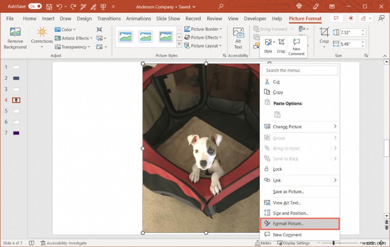 Dễ dàng tạo hình ảnh và nền slide trong suốt trong PowerPoint 